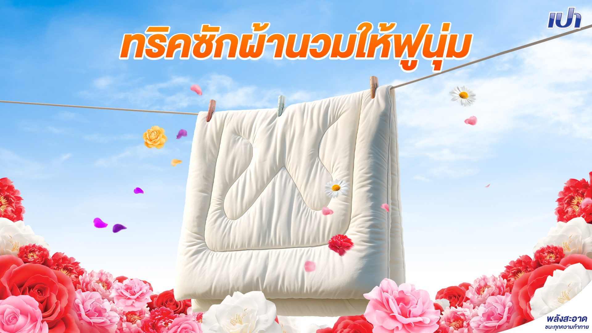 เทคนิค “ซักผ้านวมให้ฟูนุ่มหอมฟิน” แบบไม่ต้องง้อร้าน !